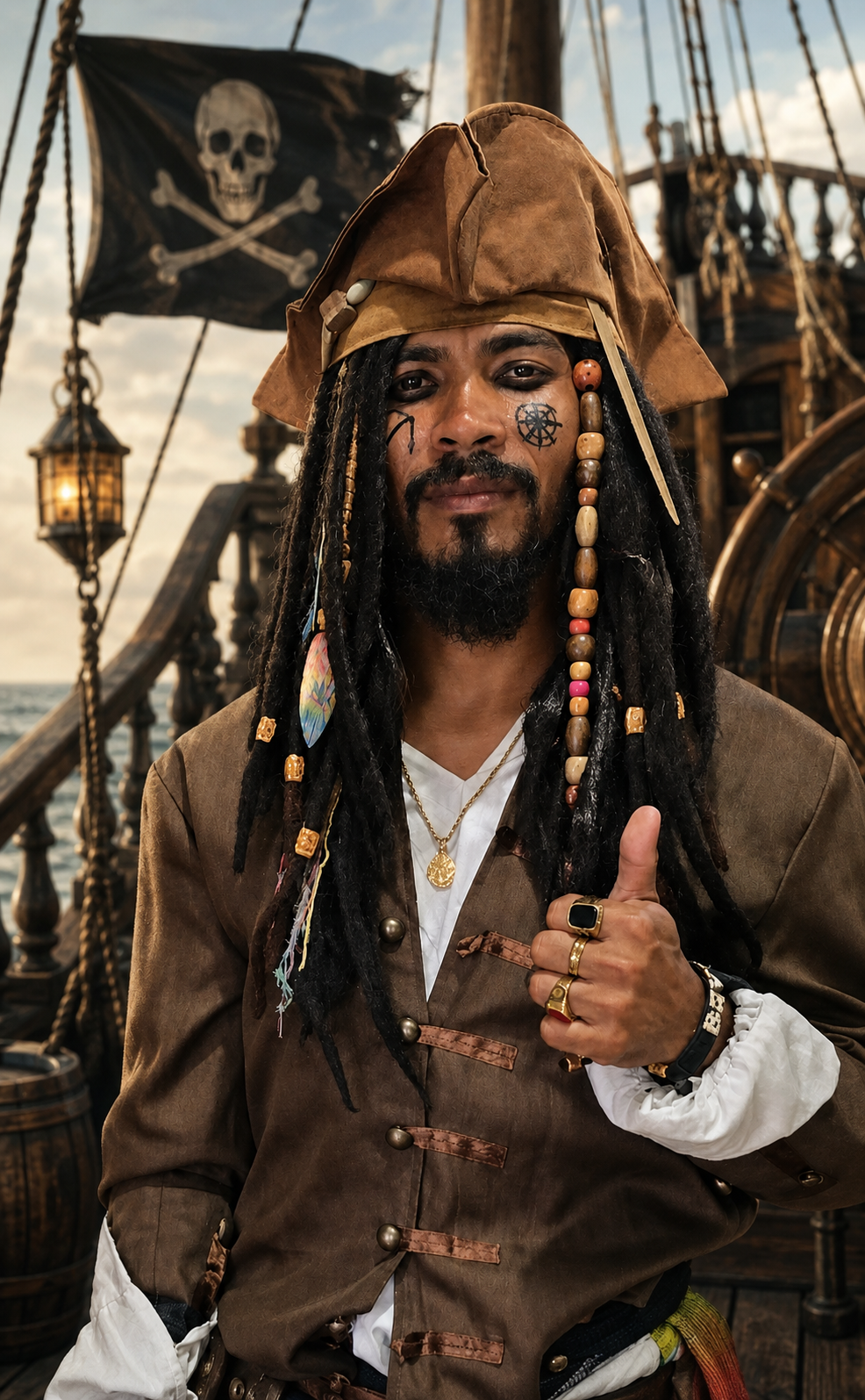 Solomon Pagunsan as Captain Jack Sparrow